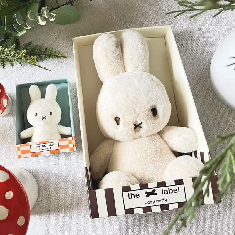 【預購】BON TON TOYS Miffy米菲兔恬柔盒裝填充玩偶 23cm