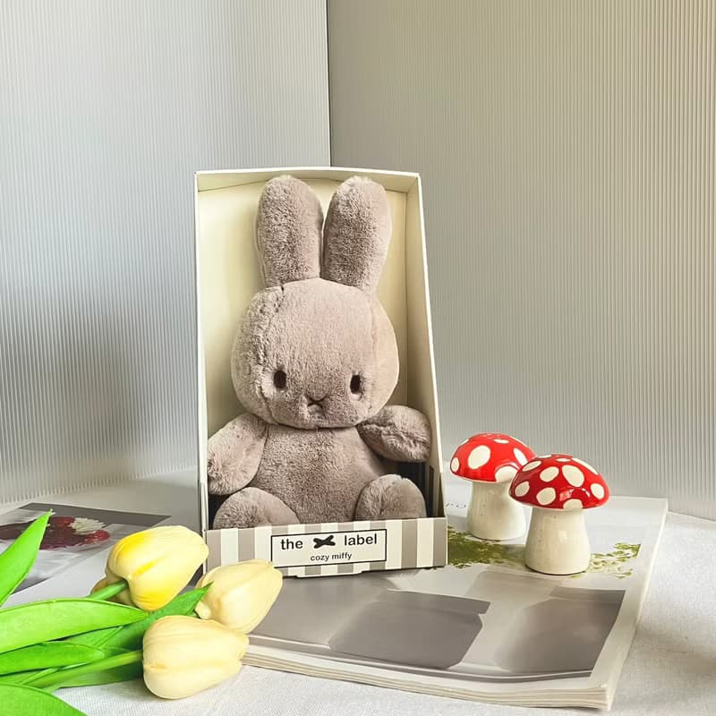 【預購】BON TON TOYS Miffy米菲兔恬柔盒裝填充玩偶 23cm