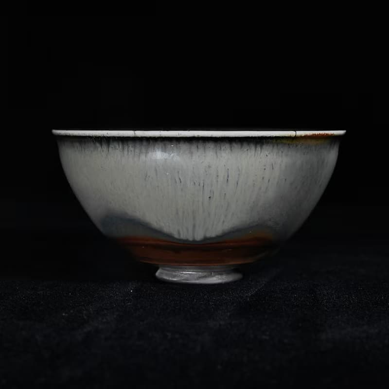 手作柴燒上釉茶碗NT05