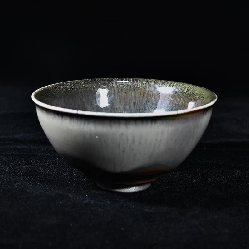 手作柴燒上釉茶碗NT05