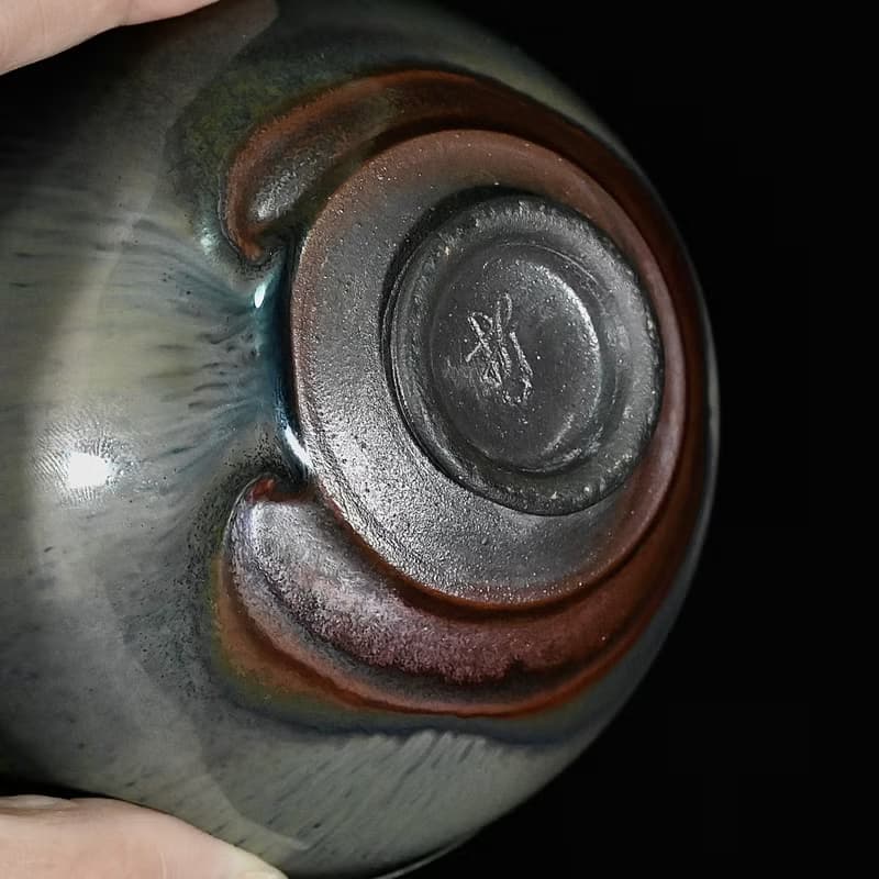手作柴燒上釉茶碗NT05