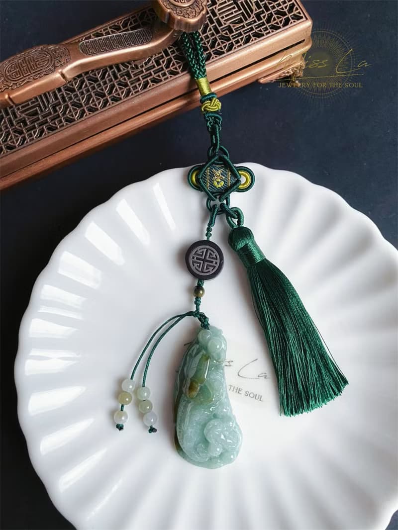 天然緬甸玉 翡翠 油青 如意 花生 三腳金蟾 招財進寶 包掛 禮物