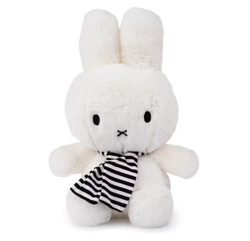 BON TON TOYS Miffy米菲兔填充玩偶-圍巾兔23cm/33cm