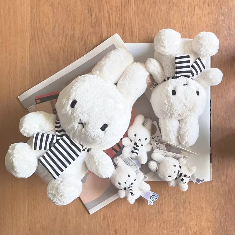 BON TON TOYS Miffy米菲兔填充玩偶-圍巾兔23cm/33cm