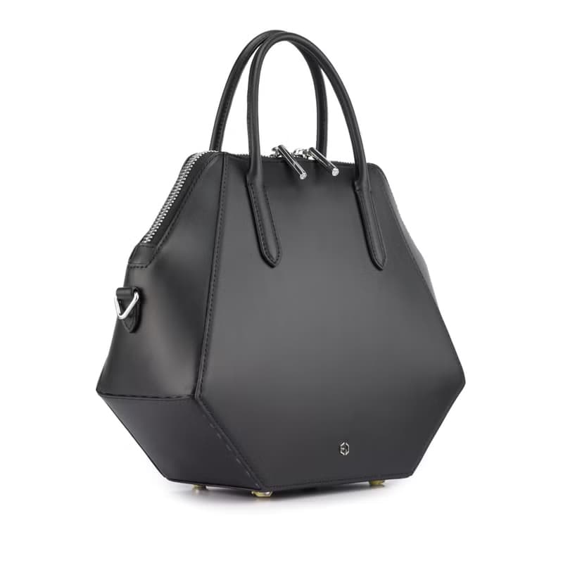 Octagon 八角形牛皮手挽袋 意大利真皮 側背包 原創設計