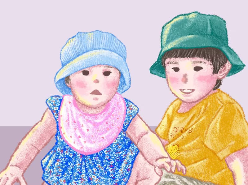 【半身】豆豆眼風格/似顏繪/手繪風/個人畫像/全家福/情侶/朋友