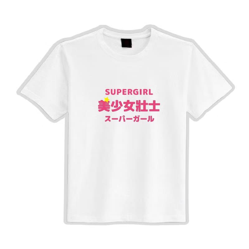 美少女壯士 衣服 T恤 黑T 童裝 短袖 純棉 上衣 吸濕排汗 涼感衣