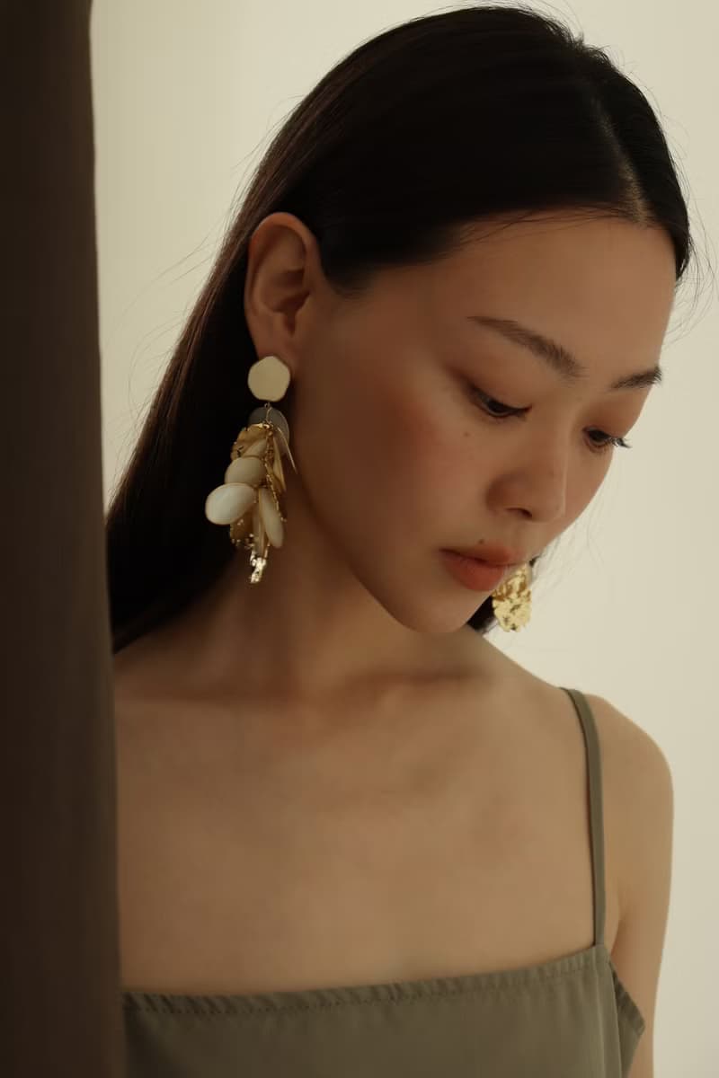 2021時空重疊耳環/耳針耳夾 耳夾耳環 樹脂 手工 婚禮飾品 聖誕節