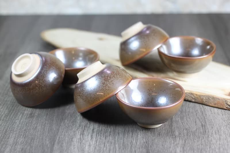 【送禮好物】金黃 天目釉 圓滿茶杯 鶯歌陶藝名家葉敏祥作品