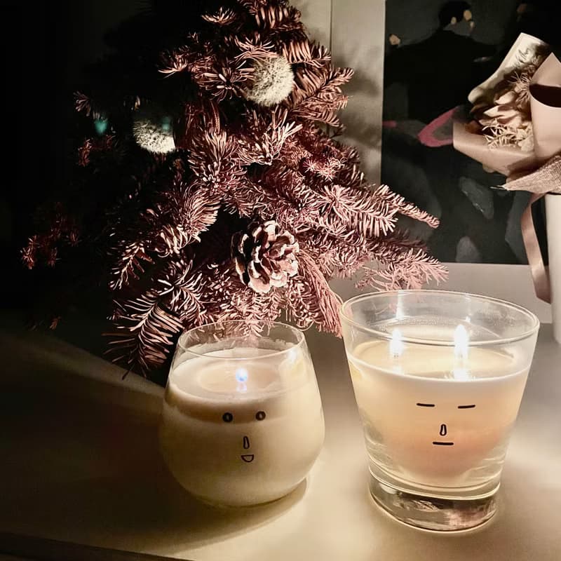Emoji Candle for wrok 香氛心情蠟燭 奈奈 東方木質調
