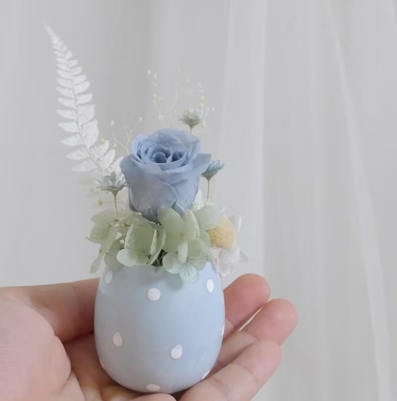 畢業老師禮物花束向日葵 情人節禮物花束 蛋生日不凋迷你盆花七夕