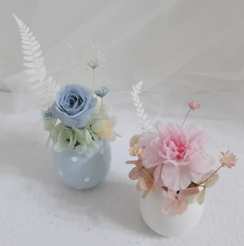 畢業老師禮物花束向日葵 情人節禮物花束 蛋生日不凋迷你盆花七夕