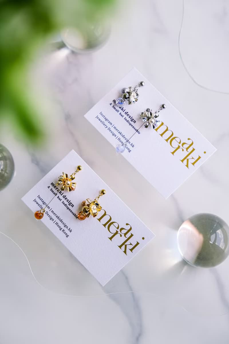 Nina | 繡球花 不對稱 | 美國製琉璃淚珠 Swarovski 珍珠耳環