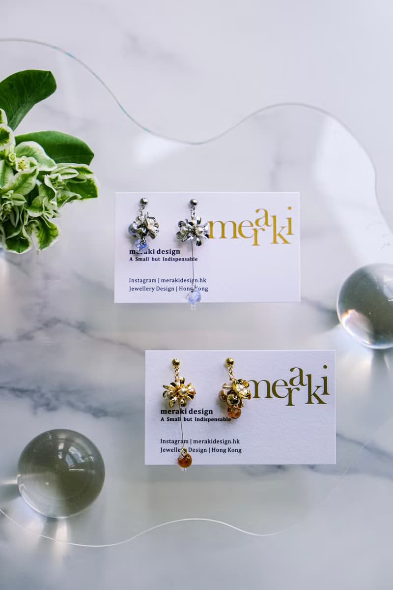 Nina | 繡球花 不對稱 | 美國製琉璃淚珠 Swarovski 珍珠耳環