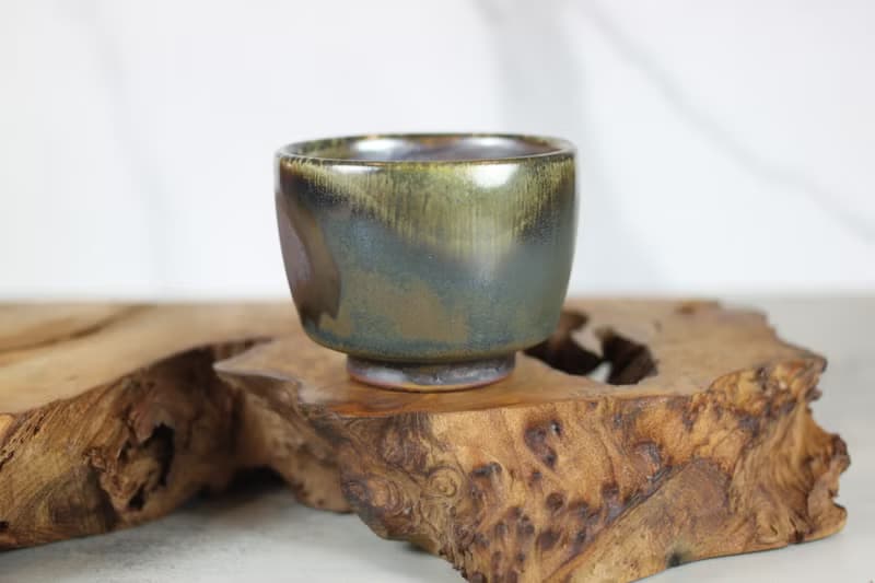 【送禮好物】天然落灰 柴燒茶杯 名家葉敏祥手作 150ml