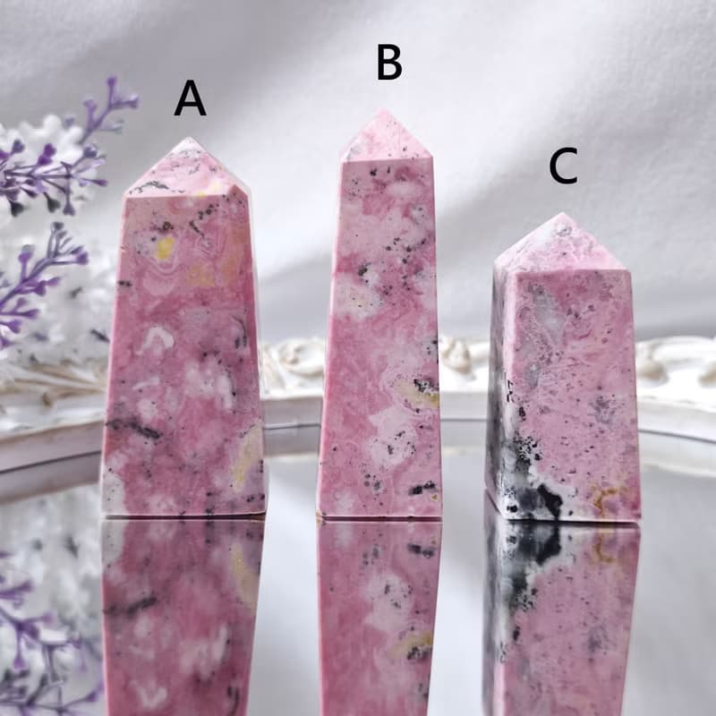 頂級薔薇輝石 玫瑰石 收藏 招財 貴人 事業 晶柱 單品 禮物 獨家