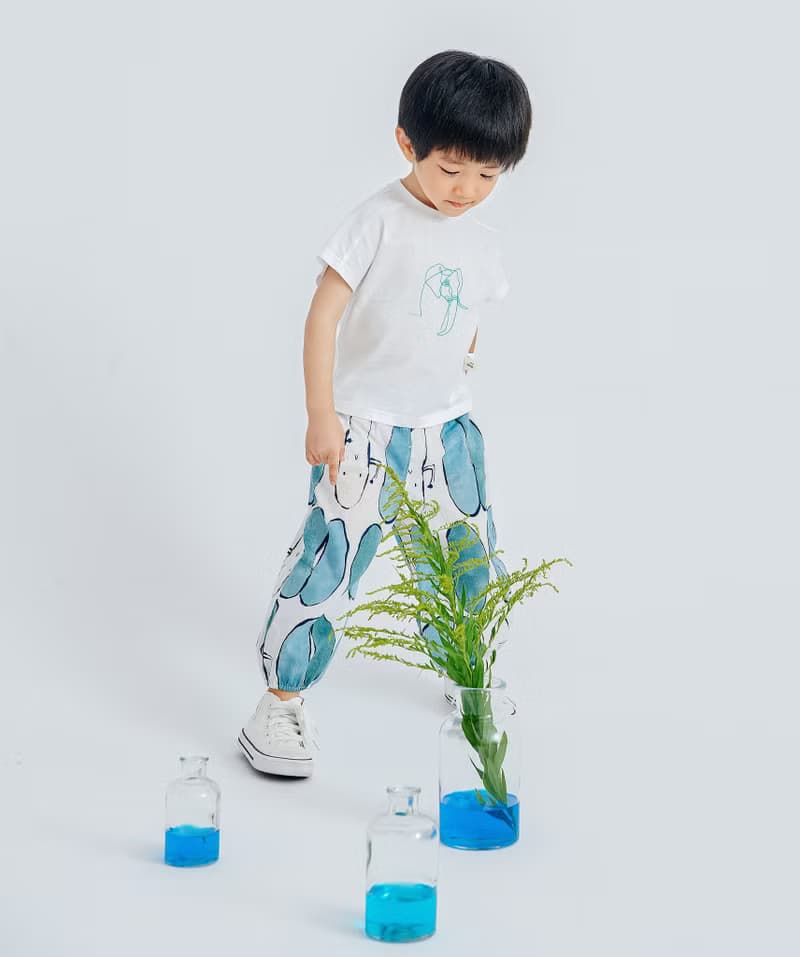 【出清優惠】彩繪防蚊褲  黃/綠