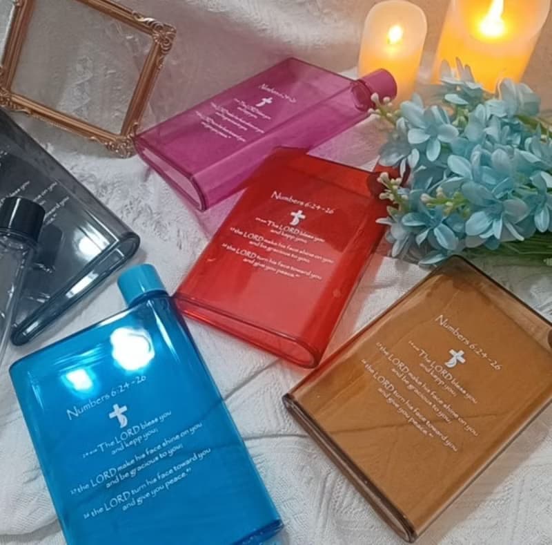 A6 紙張水瓶 / 扁書本造型水壺 / APER CUP / 經文設計款
