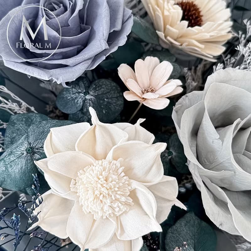 布里奇頓永生花束(贈送5ml香氛油)