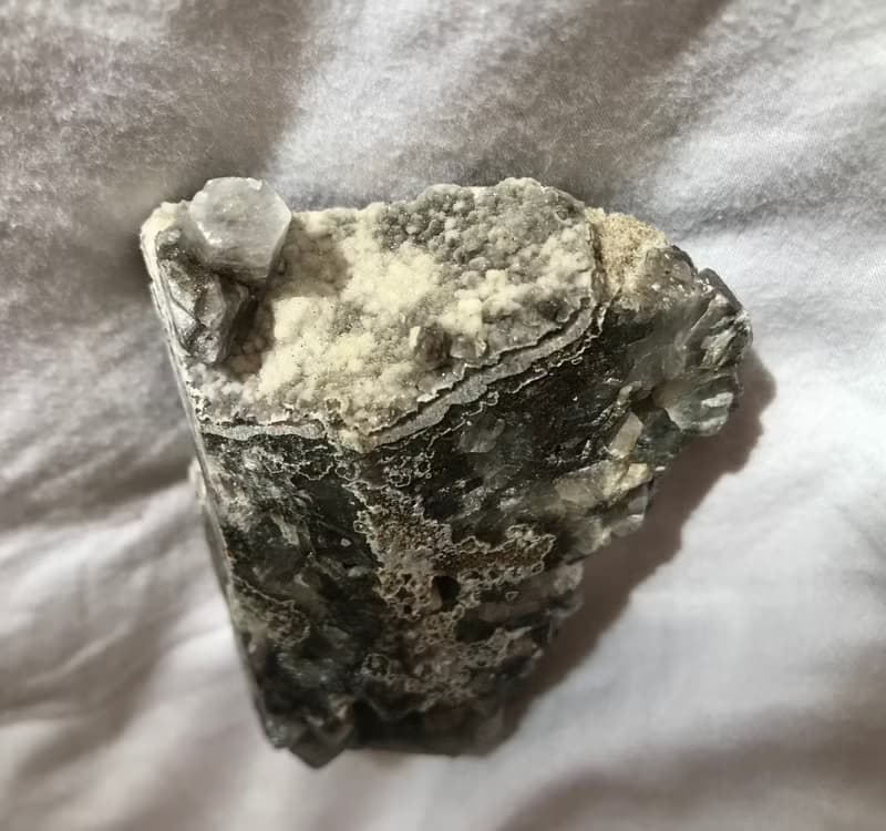 二次結晶熊貓方解石 水晶簇 特別紋路 水晶原礦 天然原石 水晶