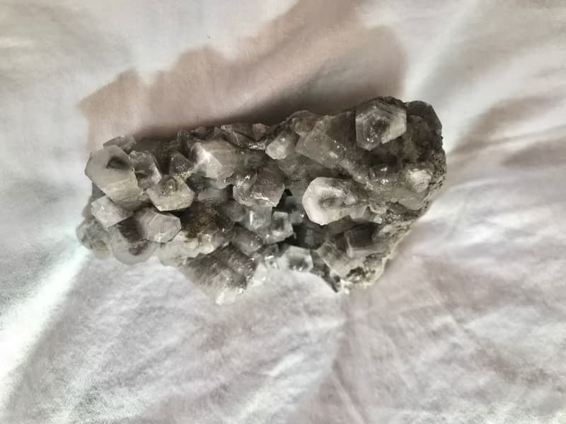 二次結晶熊貓方解石 水晶簇 特別紋路 水晶原礦 天然原石 水晶