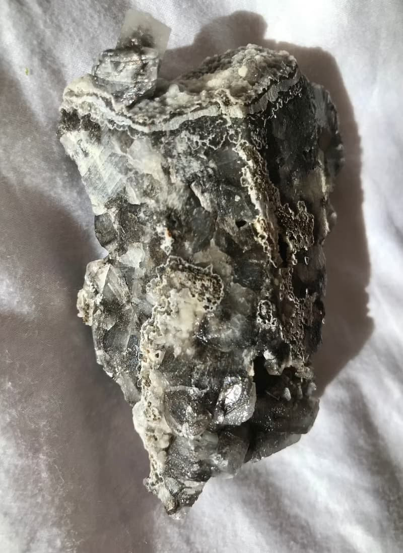 二次結晶熊貓方解石 水晶簇 特別紋路 水晶原礦 天然原石 水晶
