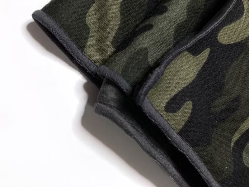 棉絨 / 迷彩 軍風圍巾