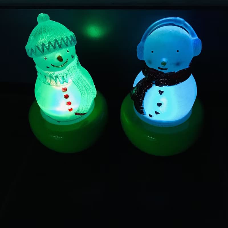 娃寶百變不倒矽膠門擋組-聖誕雪人(可加購LED)