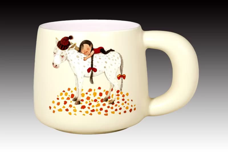 幾米 擁抱 日日馬克杯 白馬(牙灰釉)