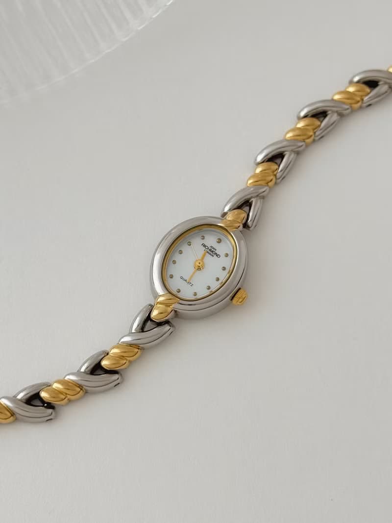 Vintage John Richmond Two Tone Bracelet Watch