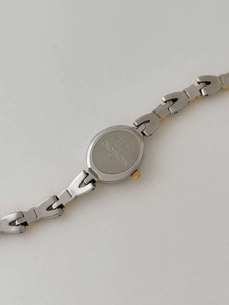 Vintage John Richmond Two Tone Bracelet Watch