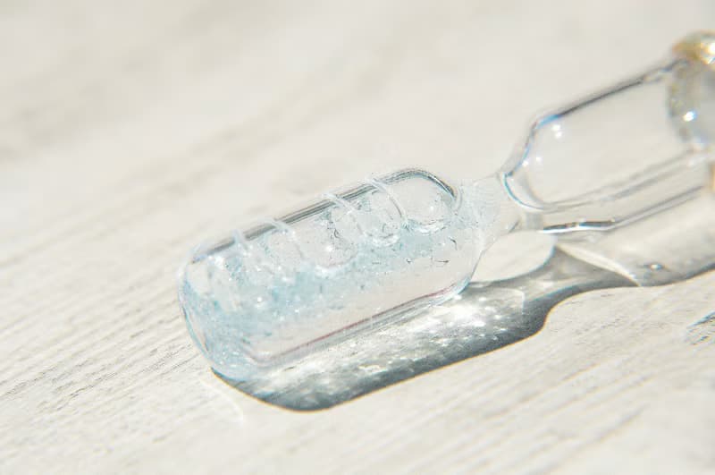 情人節禮物 / 海洋風 / 英式透明感玻璃球沙漏項鍊 -蔚藍海岸