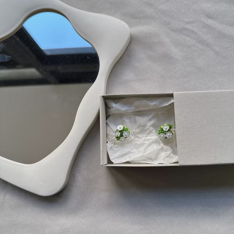 小樹花叢耳環(可改耳夾)