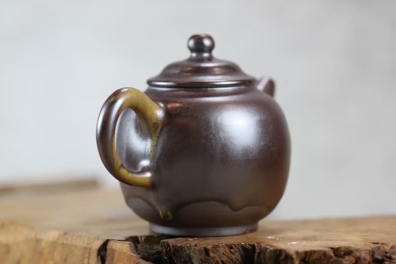 【母親節禮物】200ml 天然落灰 柴燒茶壺 鶯歌名家葉敏祥手作