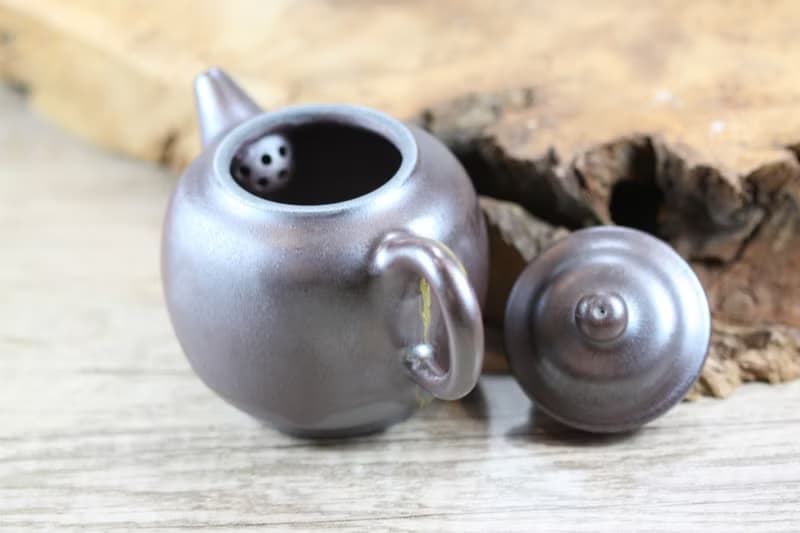 【母親節禮物】200ml 天然落灰 柴燒茶壺 鶯歌名家葉敏祥手作