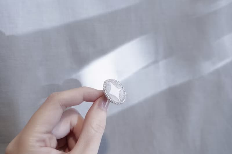 熠熠・手工刺繡耳環