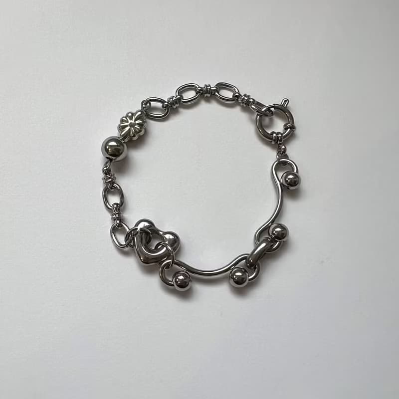 SLEET-愛心鈦鋼手鍊