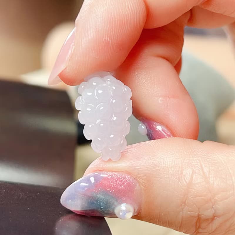 冰種翡翠葡萄 | 天然緬甸A貨翡翠 | 送禮
