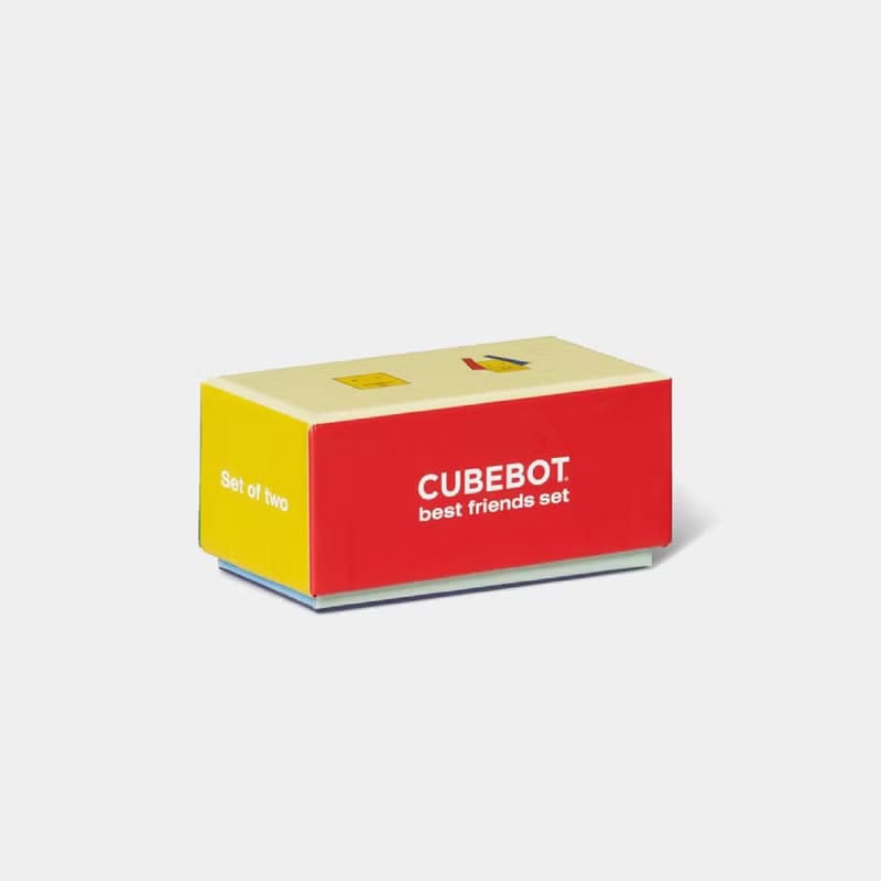 Cubebot 酷比好朋友組合【限定款】木製變形積木機器人 益智玩具