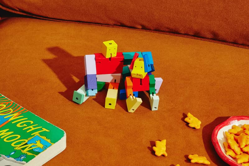 Cubebot 酷比好朋友組合【限定款】木製變形積木機器人 益智玩具