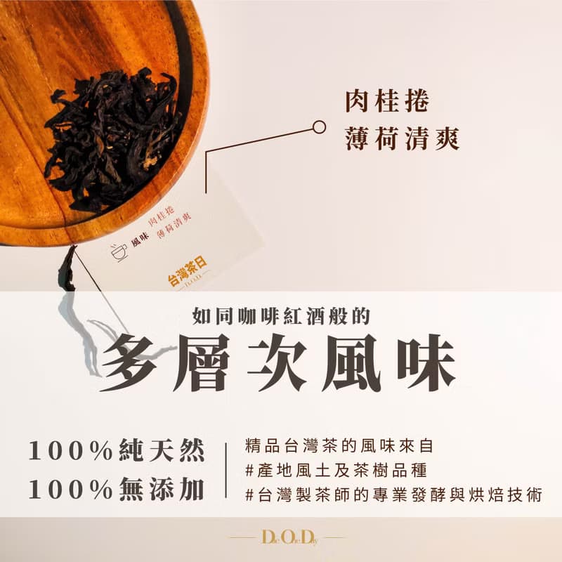 【精品級日月潭紅茶包】