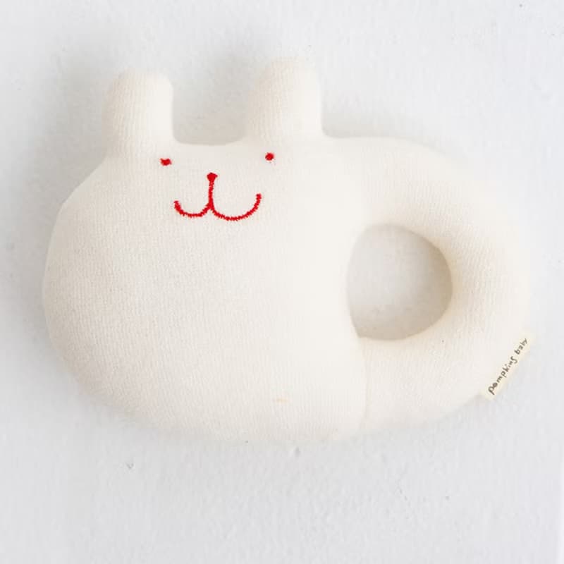 ギフトセット AG-1 100%オーガニックコットン アフガン おくるみ ガラガラ ミニタオル 3点セット うさぎ くま 日本製