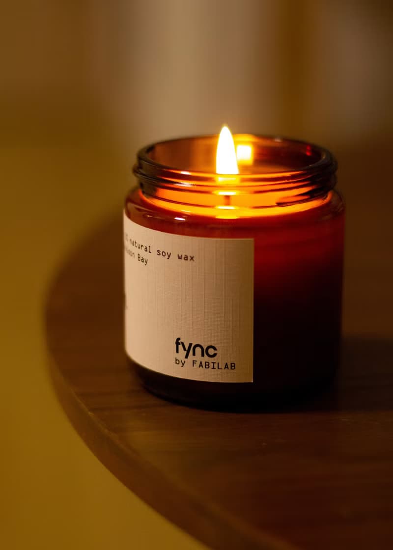 fync by FABILAB | scented candle | caramel popcorn.