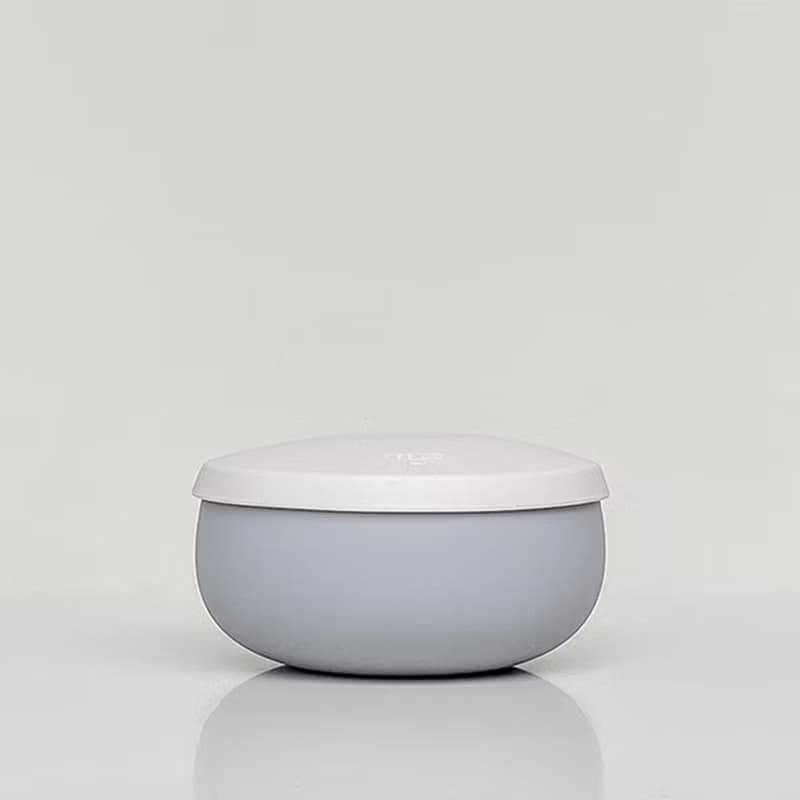【人氣熱賣】Besovida  胖胖全矽膠環保碗 / 雲霧灰