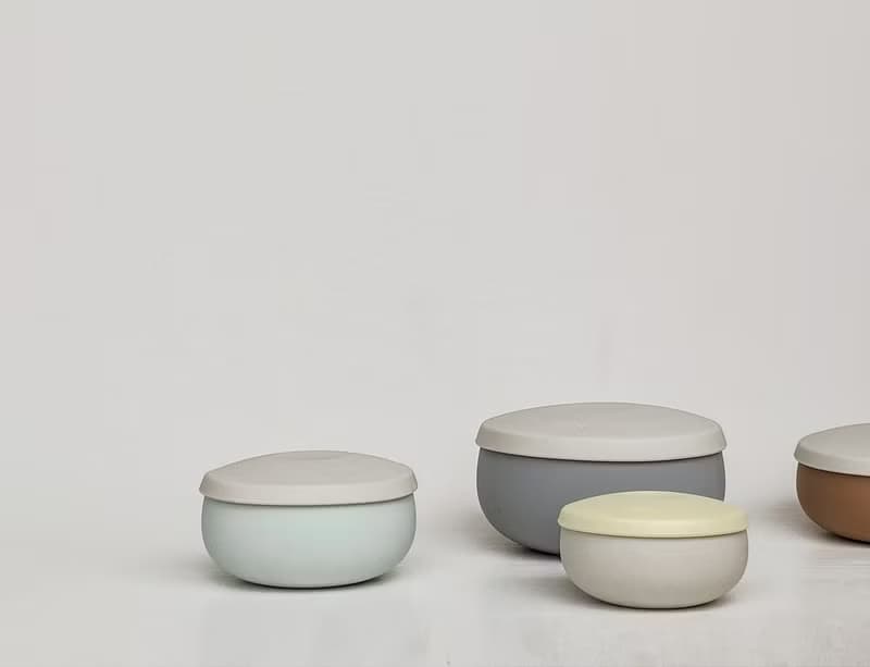 【人氣熱賣】Besovida  胖胖全矽膠環保碗 / 雲霧灰