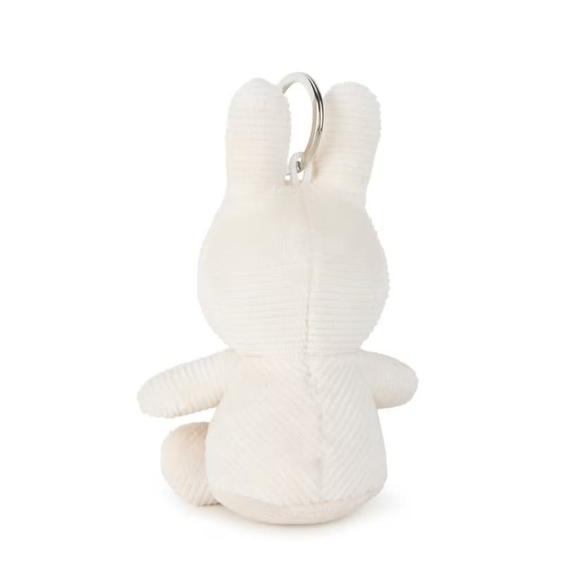 BON TON TOYS Miffy米菲兔彩虹鑰匙圈-象牙白 10cm