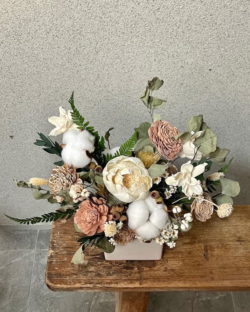 【艸弄Garden Lane Floral】杏桃色擴香花禮