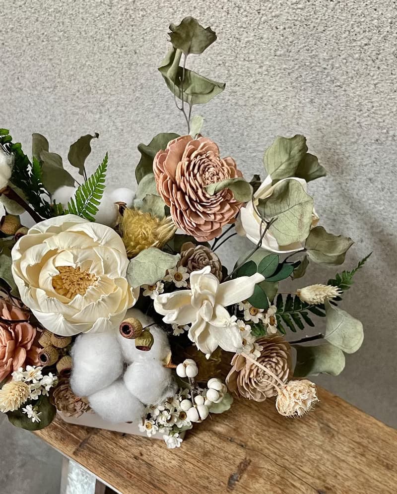【艸弄Garden Lane Floral】杏桃色擴香花禮