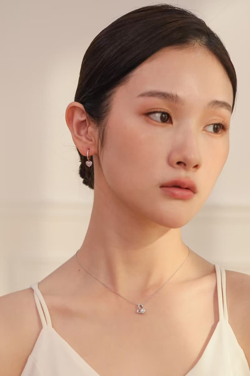 【情人節送禮】Be in Love。愛心耳環