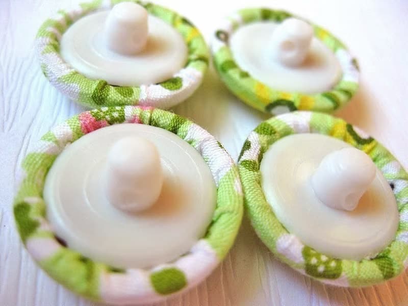 布釦 鈕扣 針織 縫紉 手作材料 植物 盆栽 DIY材料